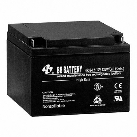 BB Battery HR33-12/B1 АКБ опис, відгуки, характеристики