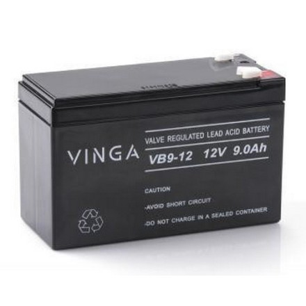 Vinga (VB9-12) 12V 9Ah, 12В 9Ач АКБ описание, отзывы, характеристики