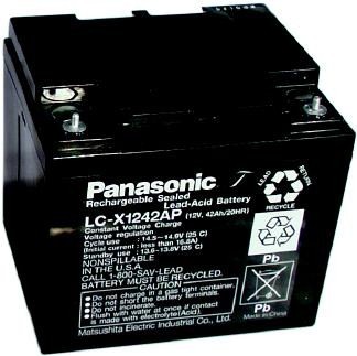 Panasonic LC-X1242AP 12V 42Ah, 12В 42Ач АКБ опис, відгуки, характеристики
