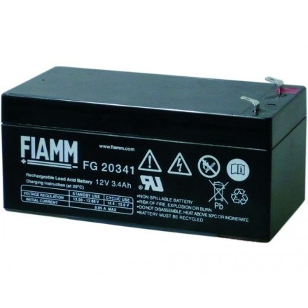 FIAMM FG20341 (FG 20341) АКБ 12V 3,4Ah, 12В 3.4 Ач описание, отзывы, характеристики
