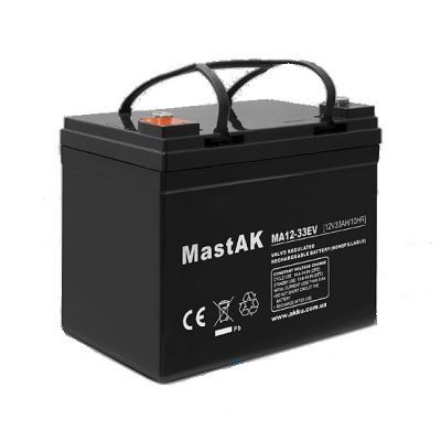 MastAK MA12-33EV 12V 33Ah, 12В 33Ач АКБ описание, отзывы, характеристики