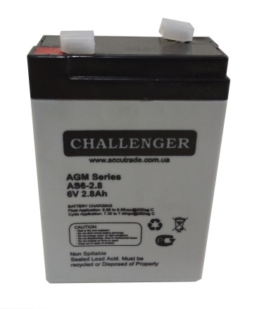 Challenger AS6-2.8 АКБ опис, відгуки, характеристики