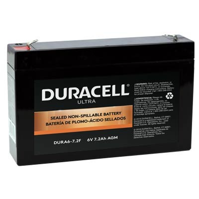 Duracell DURA6-7.2F 6V 7.2Ah описание, отзывы, характеристики