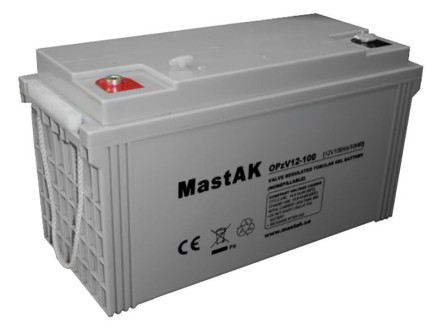MastAK OPzV12-100 12V 100Ah, 12В 100Ач АКБ описание, отзывы, характеристики