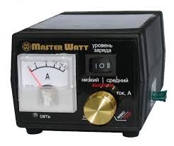 Master Watt 25А 12В Зарядное устройство (с амперметром и регулятором) (Мастер Ватт) описание, отзывы, характеристики