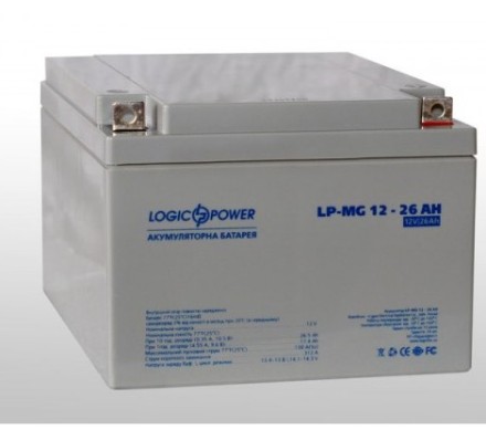 12V 26Ah, 12V26Ah LogicPower LP MG 12-26 ah описание, отзывы, характеристики