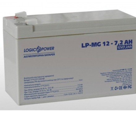 12V 7.2Ah, 12V7.2Ah LogicPower LP MG 12-7.2 ah описание, отзывы, характеристики