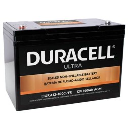 Duracell (США) DURA12-100C/FR 12V 100Ah Качественные идеально для Котла, Инвертора, ИБП, Панелей Солнечных