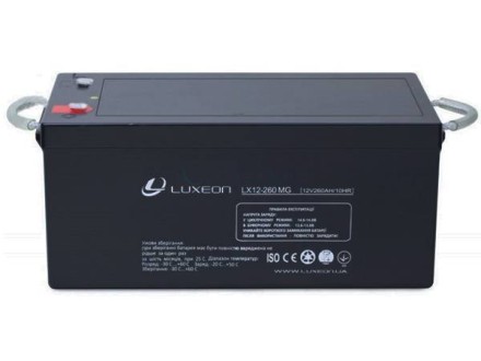 LUXEON LX12-260MG АКБ 12v-260ah 12в 260Ач описание, отзывы, характеристики