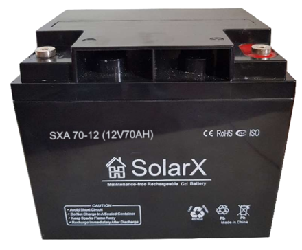 SolarX SXA70-12 12V 70Ah, 12В 70Ач АКБ опис, відгуки, характеристики