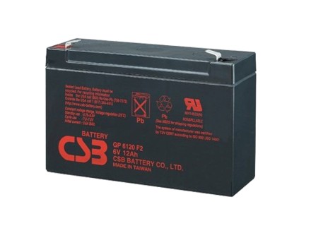 CSB GP 6120 -6v-12ah, АКБ 6 Вольт 12 Ампер-час (Ah) описание, отзывы, характеристики
