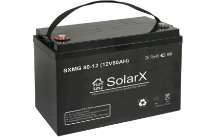 SolarX SXMG80-12 12V 80Ah, 12В 80Ач АКБ описание, отзывы, характеристики