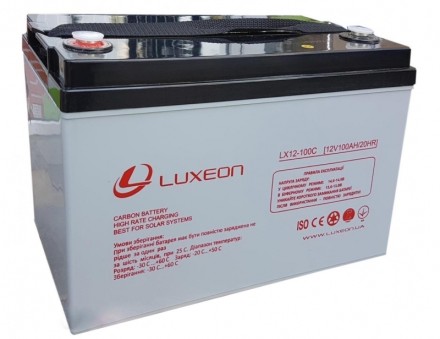 LUXEON (LX12-100C) 12V 100Ah, 12В 100Ач АКБ описание, отзывы, характеристики
