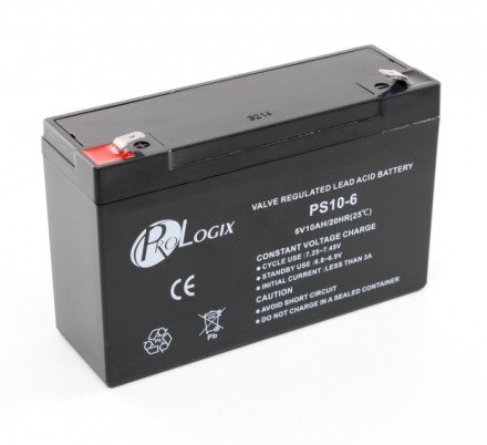 PrologiX PS10-6 АКБ 6V 10Ah, 6В 10 Ач опис, відгуки, характеристики