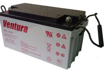 Акумулятор Ventura GPL 12-65 (12V-65 ah, 12В-65 Ач) опис, відгуки, характеристики