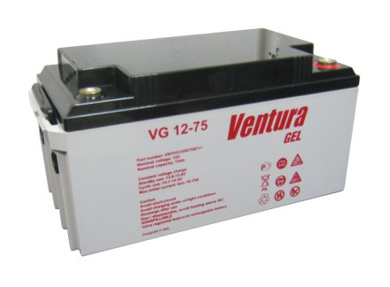 Ventura VG 12-75 Gel АКБ описание, отзывы, характеристики