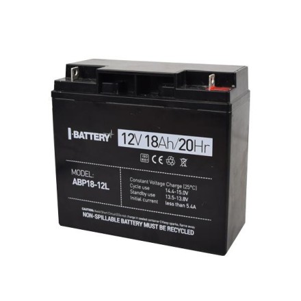 i-Battery ABP18-12L, 12V 18Ah, 12В 18Ач АКБ описание, отзывы, характеристики