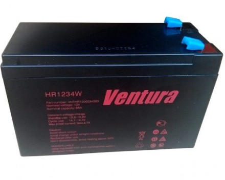Аккумулятор Ventura HR 1234W FR (12V-9 ah, 12В-9 Ач) описание, отзывы, характеристики