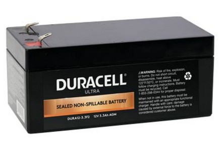 Duracell DURA12-3.3F2 12V 3.2Ah опис, відгуки, характеристики