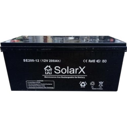SolarX SE200-12 12V 200Ah, 12В 200Ач АКБ описание, отзывы, характеристики