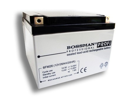 Bossman Profi 6 FM 26 Акумулятор, 12 Вольт, 26 Ампер-годин (Ah) опис, відгуки, характеристики