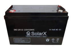 SolarX SXG120-12 12V 120Ah, 12В 120Ач АКБ