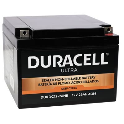 Duracell DURDC12-26NB 12V 26Ah описание, отзывы, характеристики