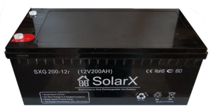 SolarX SXG200-12r 12V 200Ah, 12В 200Ач АКБ описание, отзывы, характеристики