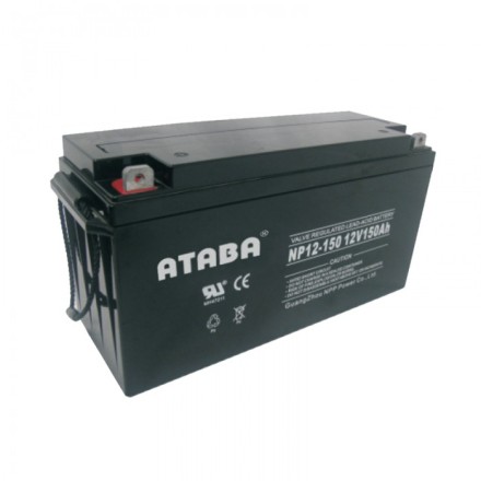 ATABA AGM 12V 150Ah (AGM 12V 150Ah) 12V 150Ah, 12В 150Ач АКБ описание, отзывы, характеристики