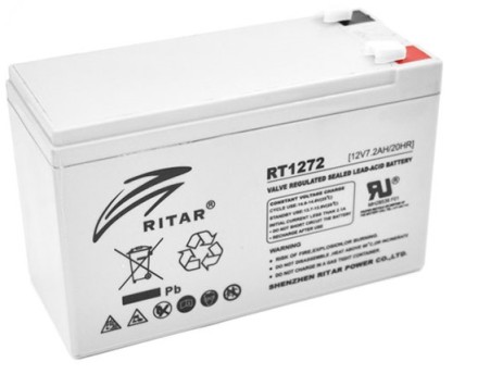 RITAR RT1272 12V 7,2Ah АКБ описание, отзывы, характеристики