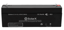 SolarX SXAm2.3-12 12V 2.3Ah, 12В 2.3Ач АКБ