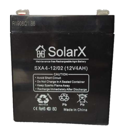SolarX SXA4-12 12V 4Ah, 12В 4Ач АКБ описание, отзывы, характеристики