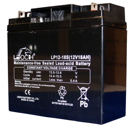 Leoch DJW 12-18 (12V 18Ah, 12В 18Ач) Аккумулятор Леоч описание, отзывы, характеристики