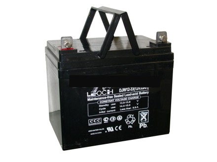Leoch DJW 12-33 (12V 33Ah, 12В 33Ач) Аккумулятор Леоч описание, отзывы, характеристики