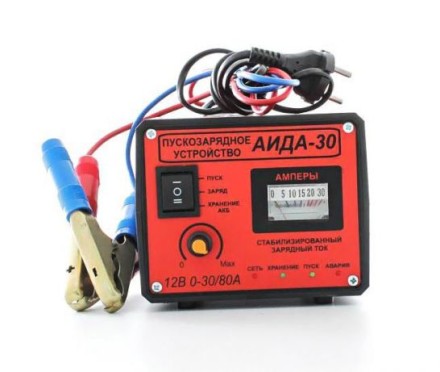 АИДА-30 Пуско-зарядное устройство описание, отзывы, характеристики