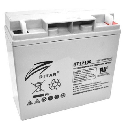 RITAR RT12180 12V 18Ah АКБ опис, відгуки, характеристики