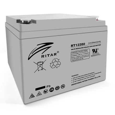 RITAR RT12280 12V 28Ah АКБ описание, отзывы, характеристики