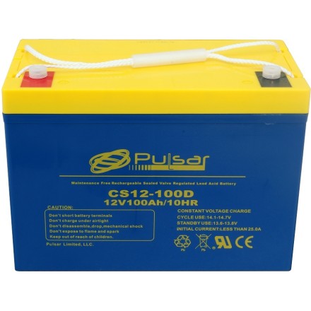 Pulsar CS12-100D АКБ описание, отзывы, характеристики
