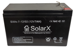 SolarX SXAs7-12 12V 7Ah, 12В 7Ач АКБ