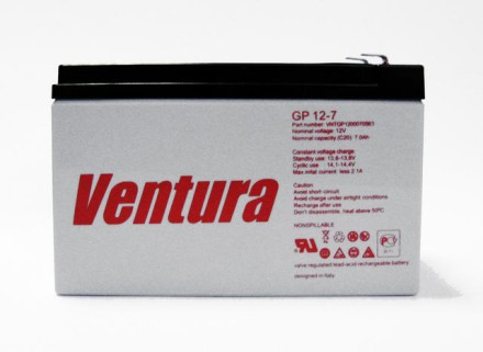 Ventura GP 12-7 АКБ описание, отзывы, характеристики