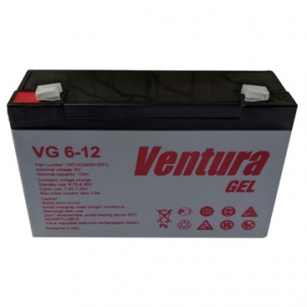 Ventura VG 6-12 Gel АКБ описание, отзывы, характеристики