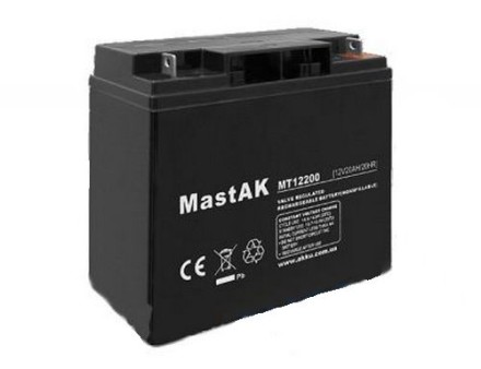 MastAK MT12200 12V 20Ah, 12В 20Ач АКБ описание, отзывы, характеристики