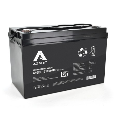 Azbist GEL ASGEL-121000M8 АКБ опис, відгуки, характеристики