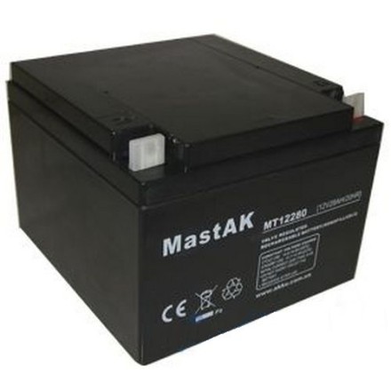 MastAK MT12280 12V 28Ah, 12В 28Ач АКБ описание, отзывы, характеристики