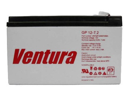 Ventura GP 12-7,2 АКБ описание, отзывы, характеристики