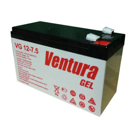 Ventura VG 12-7,5 Gel АКБ описание, отзывы, характеристики