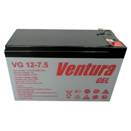 Ventura VG 12-7,5 Gel АКБ описание, отзывы, характеристики
