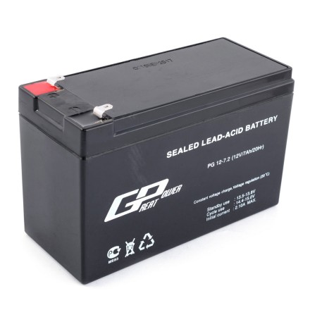 12V 7Ah battery, 12В 7.0Ач, Great Power PG 12-7 описание, отзывы, характеристики