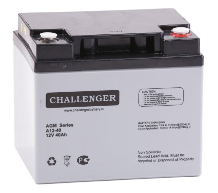 Challenger A12-40 АКБ описание, отзывы, характеристики