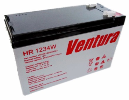 Ventura HR 1234W 9Ah АКБ описание, отзывы, характеристики